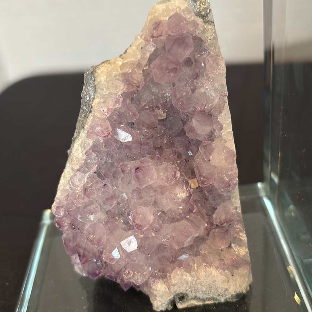 Amethyst Geode Acrylic Bookend/NWOT - Picture 2 of 7